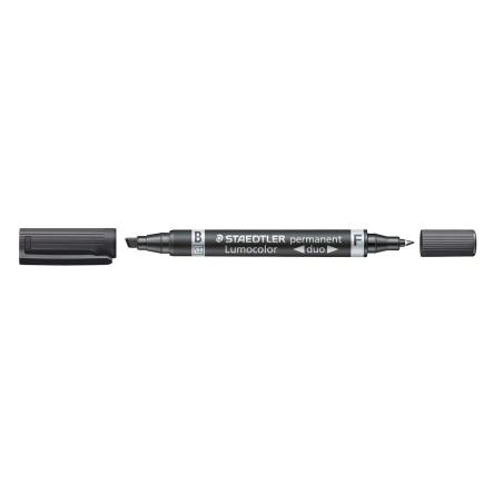 348 B marcador permanente Negro