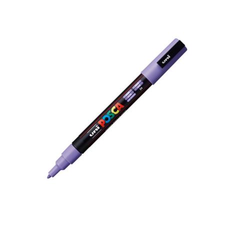UNIBALL MARCADOR POSCA PC-3M PUNTA CÓNICA 0,9 - 1,3 MM LILA