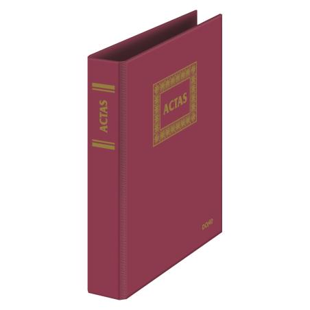 09922 carpeta de cartón A4 Borgoña