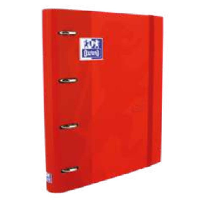 400136666 carpeta de cartón A4+ Rojo