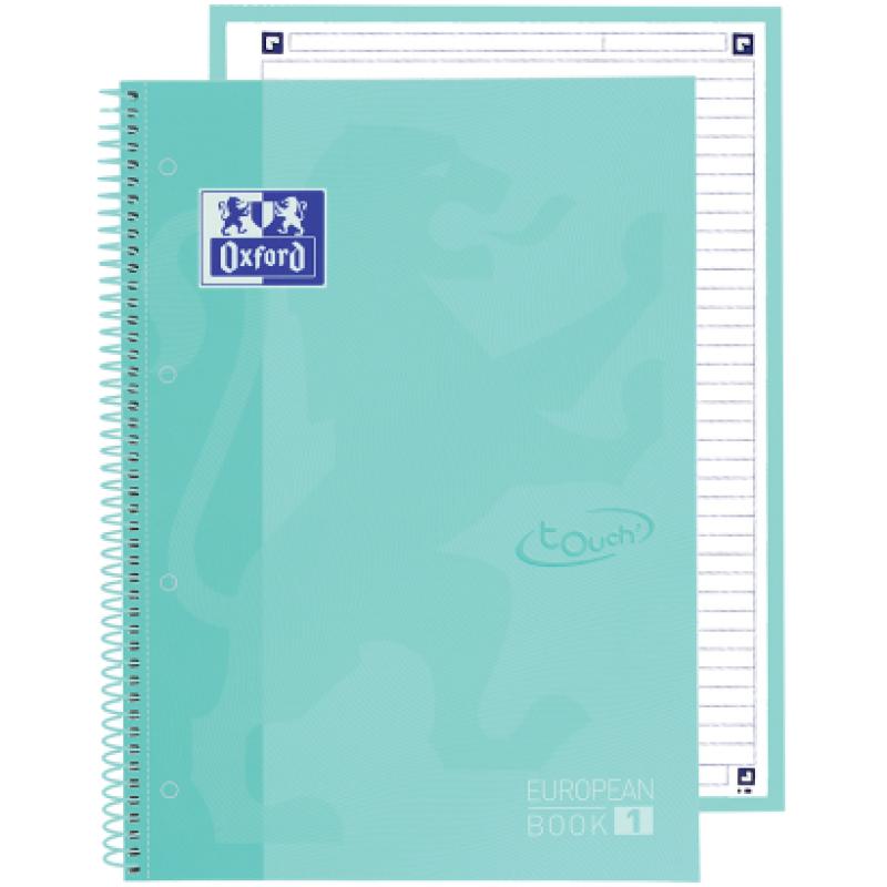 400138326 cuaderno y block A4+ 80 hojas Color menta