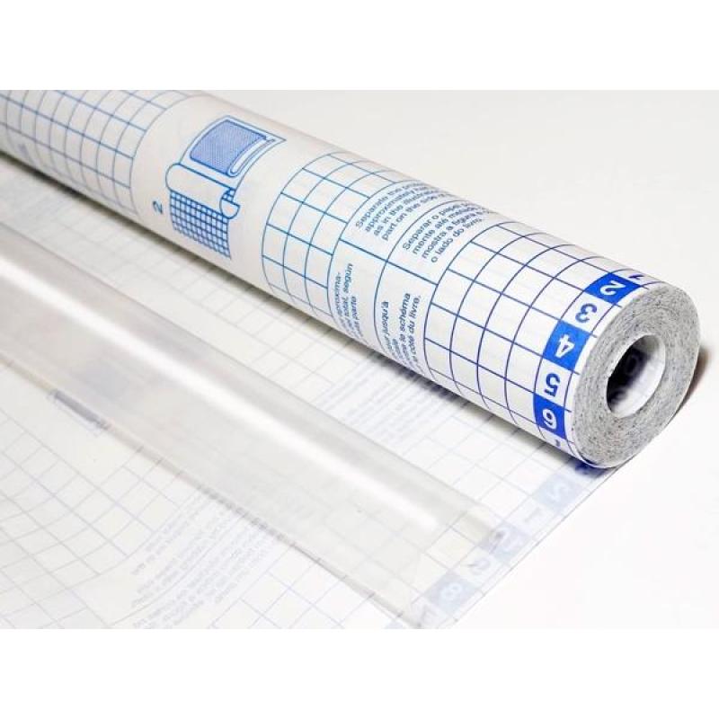 SADIPAL FORRO DE LIBROS REPOSICIONABLE AUTOADHESIVO 0,33X1,5M PP TRANSPARENTE -25U-