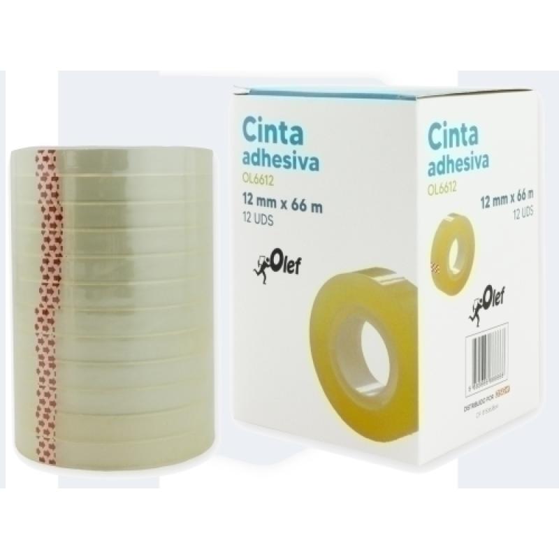 CINTA ADHESIVA OLEF rollo 66x12