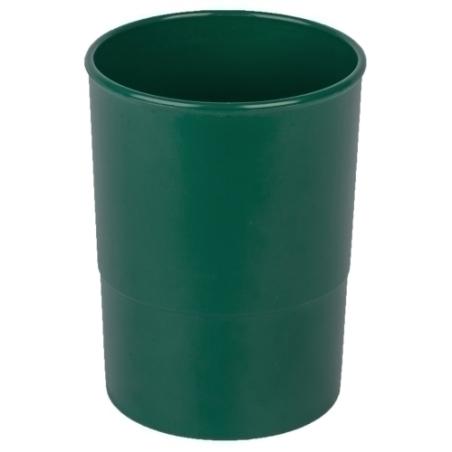 PORTA LAPICES PLASTICO REDONDO VERDE