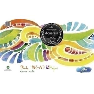 BLOCK DIBUJO OLEF ACUARELA 340g A3 12h