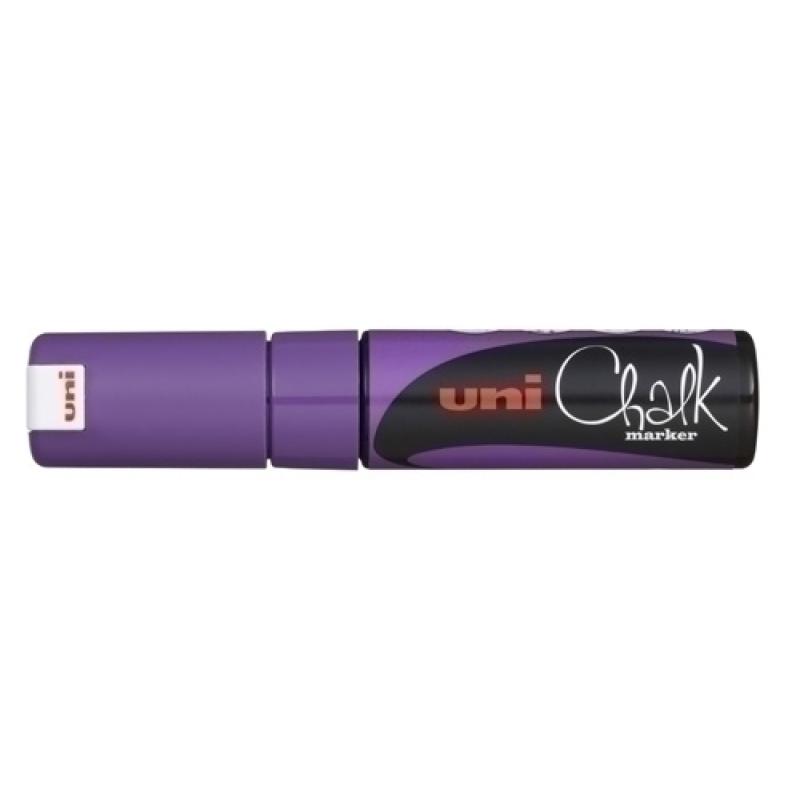 Pack 6 Unid ROTUL.UNIBALL CHALK MARKER PWE-8K VIOLET 140160000