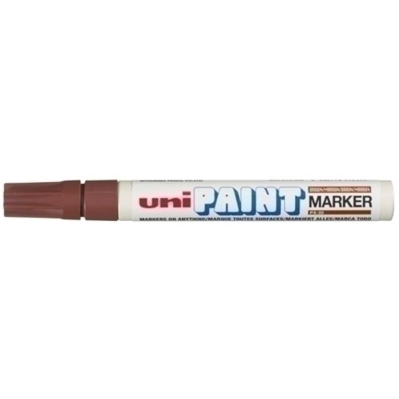 Pack 12 Unid. MARCADOR UNI-BALL UNI PAINT PX-20 MARRON 545590000