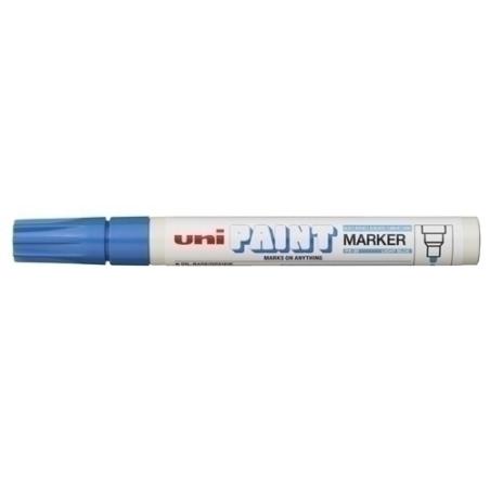 Pack 12 Unid. MARCADOR UNI-BALL UNI PAINT PX-20 AZULCL 545541000