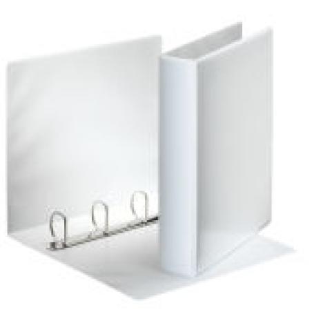 Pack 10 Unid. Presentation Ring Binders carpeta de cartón A4 Blanco 49704