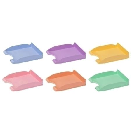 BANDEJA FAIBO PS 350X250X65MM PASTEL STDO - Pack de 10 unidades