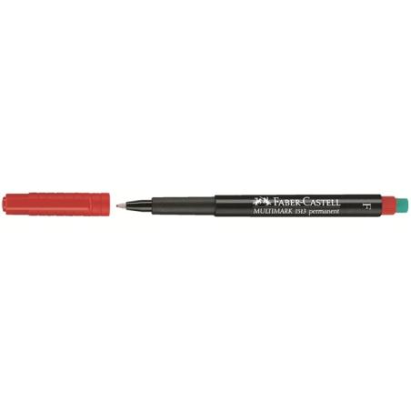 Multimark marcador permanente Rojo 10 pieza(s) 151321
