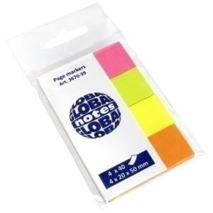BANDERITAS ADHESIVAS GLOBAL BLISTER de 4
