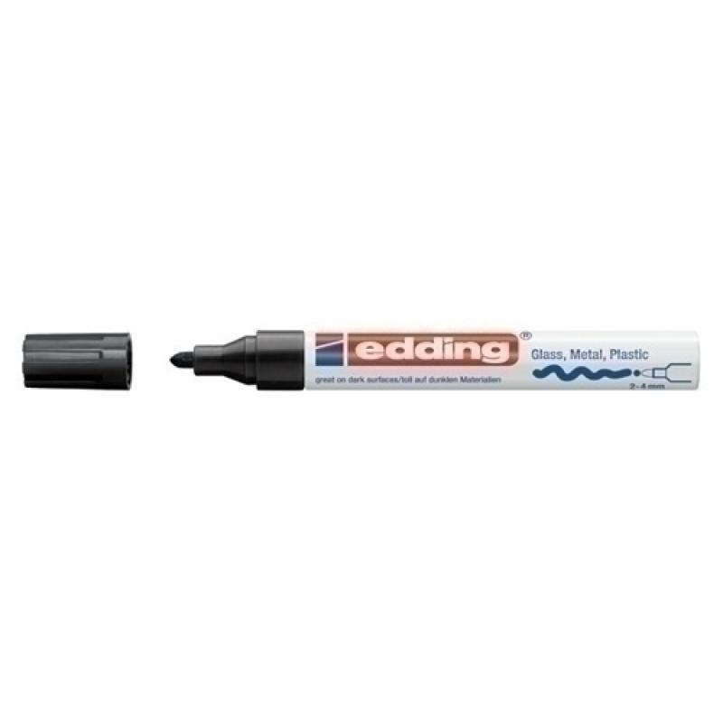 Pack 10 Unid. ROTUL.EDDING 750 NEGRO 7501