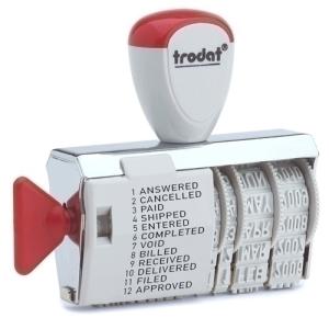 FECHADOR MANUAL TRODAT 1117 4 mm FC 12TX