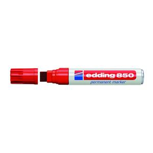 4-850 002 marcador permanente Punta de cincel Rojo 1 pieza(s)