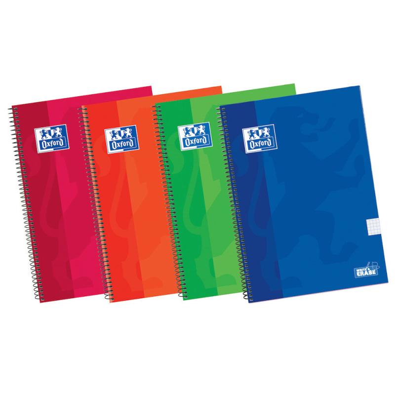100430151 cuaderno y block 80 hojas Colores surtidos