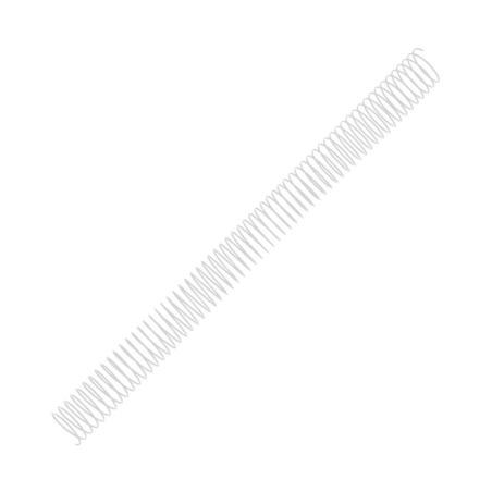 PACK 25 ESPIRALES FELLOWES MET. BLANCO 36MM