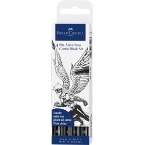 267194 pluma fuente Negro 4 pieza(s)