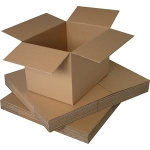 CAJA EMB. ANONIMA 500x400x400 8mm MARRON - Pack de 5 unidades