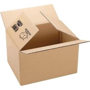 CAJA EMB. ANONIMA 400x290x220 3mm MARRON - Pack de 10 unidades