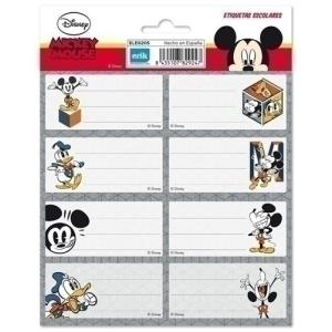 ETIQUETA ESCOLAR ERIK 15,8x20 DISNEY