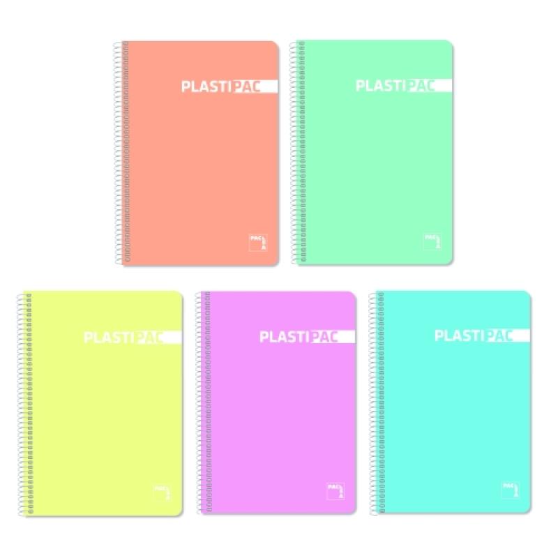 BLOCK PACSA PASTEL PP Fº 80h CD.4 (5) - Pack de 5 unidades