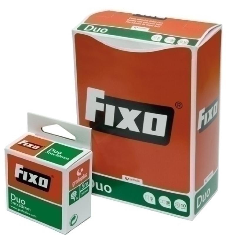 CINTA DOBLE CARA FIXO DUO 20x15 - Pack de 6 unidades
