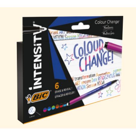 Intensity Colour Change marcador 6 pieza(s) Multicolor