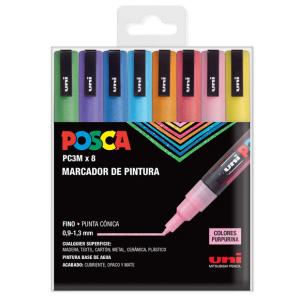 POSCA PC-3M/8C