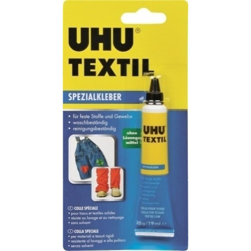 PEGAMENTO UHU TEXTIL 20g - Pack de 10 unidades