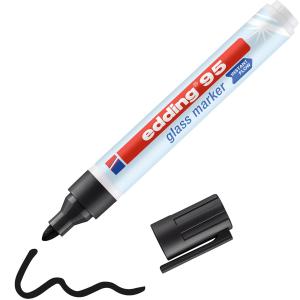 95 Glass marcador 1 pieza(s) Punta redonda Negro