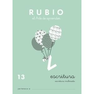 RUBIO CUADERNO DE ESCRITURA Nº 13 - Pack de 10 unidades