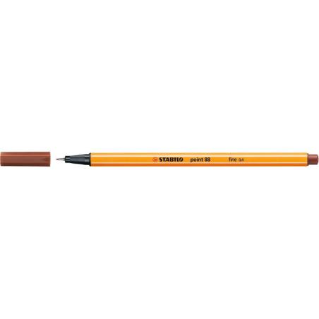 Rotulador Point 88 0.4mm marrón claro 88/38