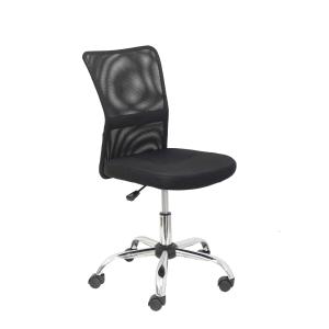 Silla Pardal respaldo malla negro asiento