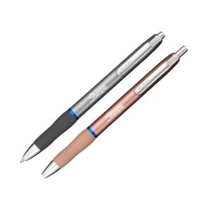 SHARPIE BOLÍGRAFO SGEL METALLIC SURTIDOS CUERPO PLATEADO - COBRE 0.7MM GEL AZUL - Pack de 12 unidades