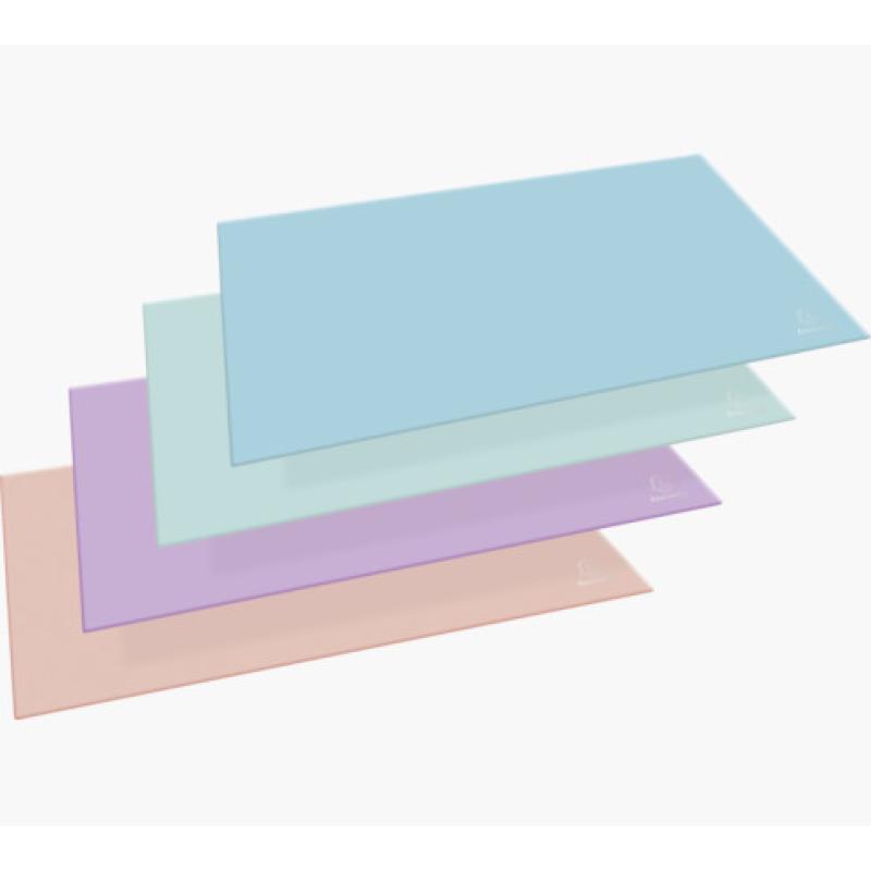 60196D protector de escritorio Cartón Azul, Coral, Verde, Mauve