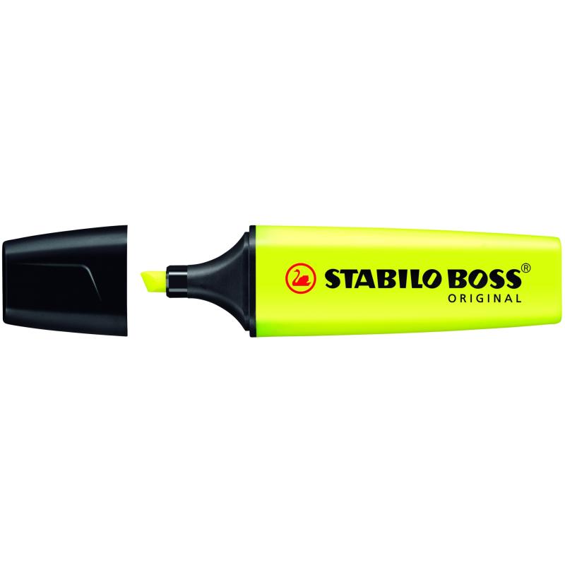 BOSS Original marcador 10 pieza(s) Amarillo 70/24