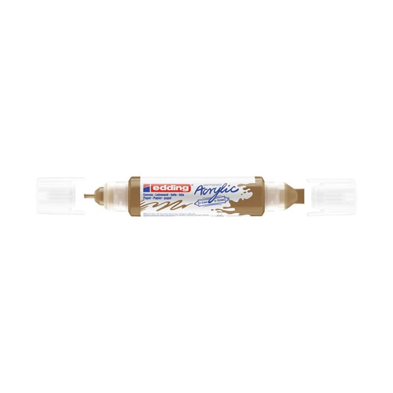Acryl 3D Double Liner marcador permanente Oro 1 pieza(s)
