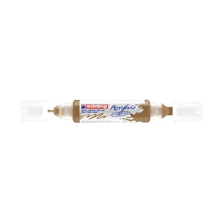 Acryl 3D Double Liner marcador permanente Oro 1 pieza(s)