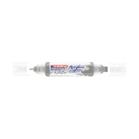 Acryl 3D Double Liner marcador permanente Plata 1 pieza(s)
