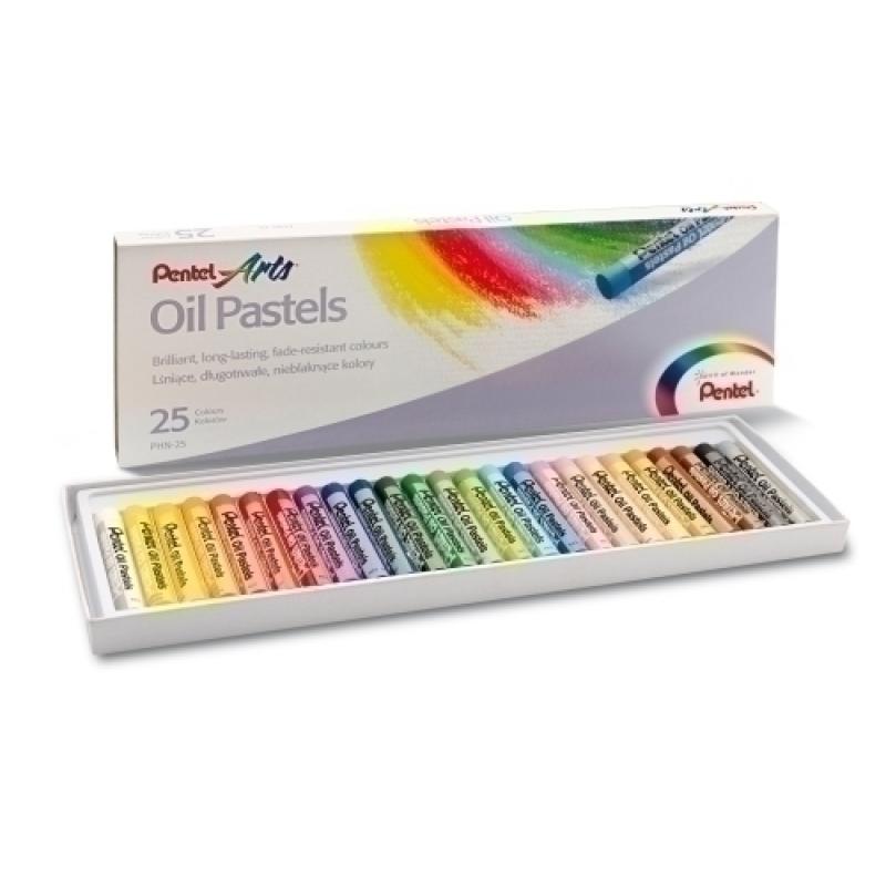 CERAS PENTEL OIL PASTEL ESTUCHE DE 25