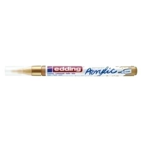 ROTUL.EDDING 5300 ACRYLIC 1-2 mm ORO - Pack de 10 unidades