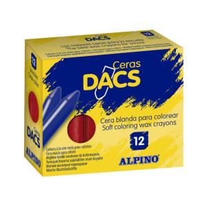 DACS CERAS DACS 55MM ROJO ESTUCHE DE 12