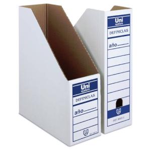 BOX REVISTERO CARTON DEFINICLAS UNISYSTEM DEFINICLAS 70906570 Pack 12 Unid