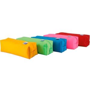 OXFORD KANGOO KIDS ESTUCHE PORTATODO CUADRADO GRANDE POLIÉSTER COLORES SURTIDOS - Pack 5 Unidades - 400150284