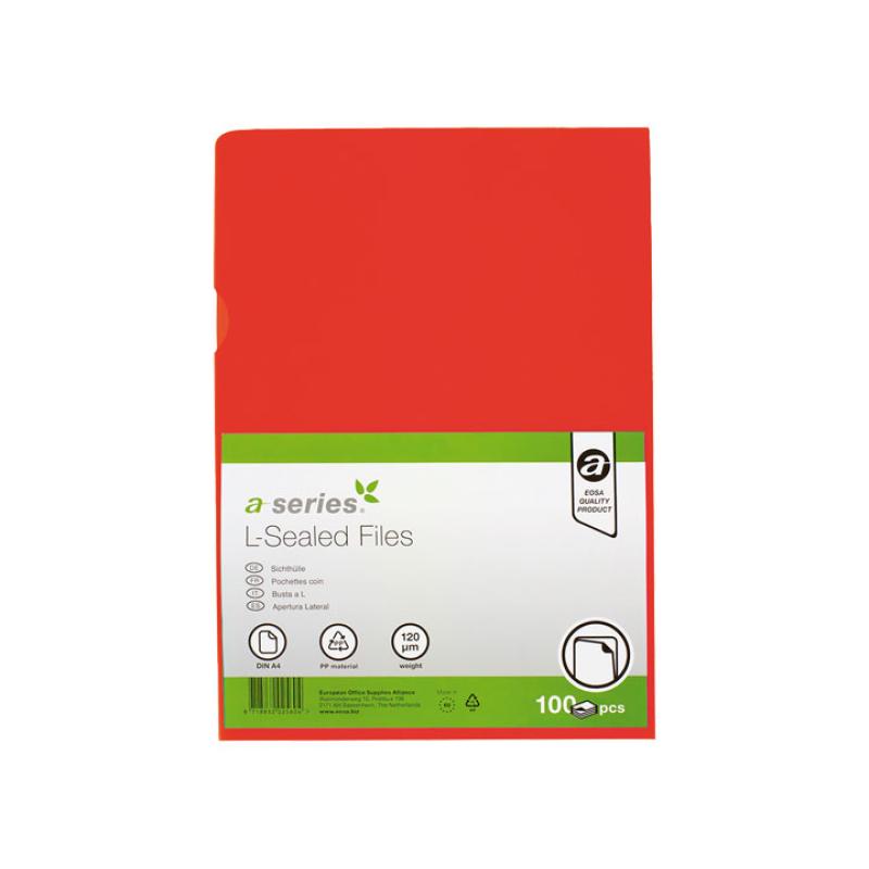 B. 100 DOSSIER UÑERO A4 PP 120M A-SERIES RO P/NAR