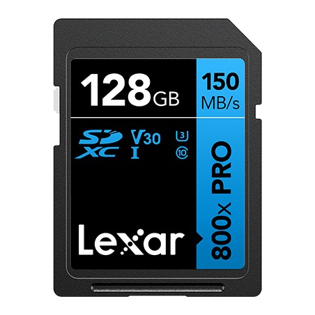 High-Performance 800xPRO 128 GB SDXC UHS-I Clase 10