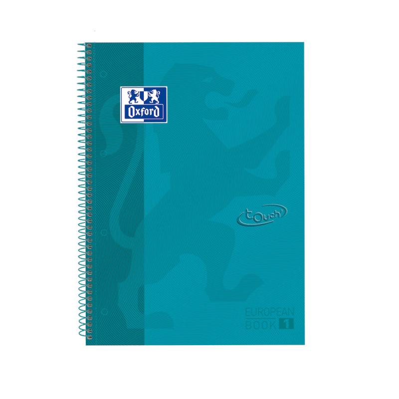 400075553 cuaderno y block A4+ 80 hojas Color aguamarina 400075553 Pack 5 Unid