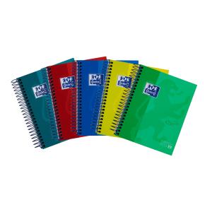 400088285 cuaderno y block A6 120 hojas Colores surtidos