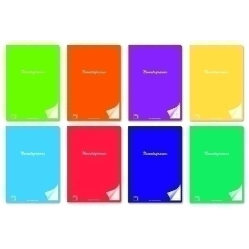 LIBRETA NOVENTAGRAMOS A4 48h. CD.4 ROJO - Pack de 6 unidades